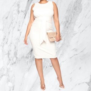 🆕  RIBBED MIDI DRESS